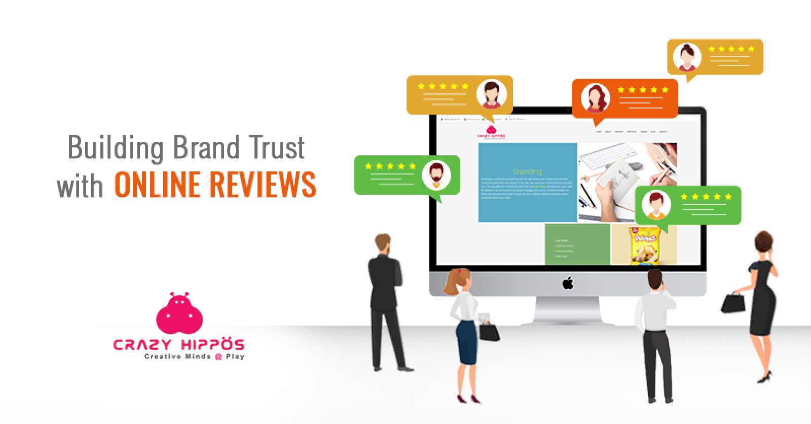 BUILDING BRAND TRUST WITH ONLINE REVIEWS